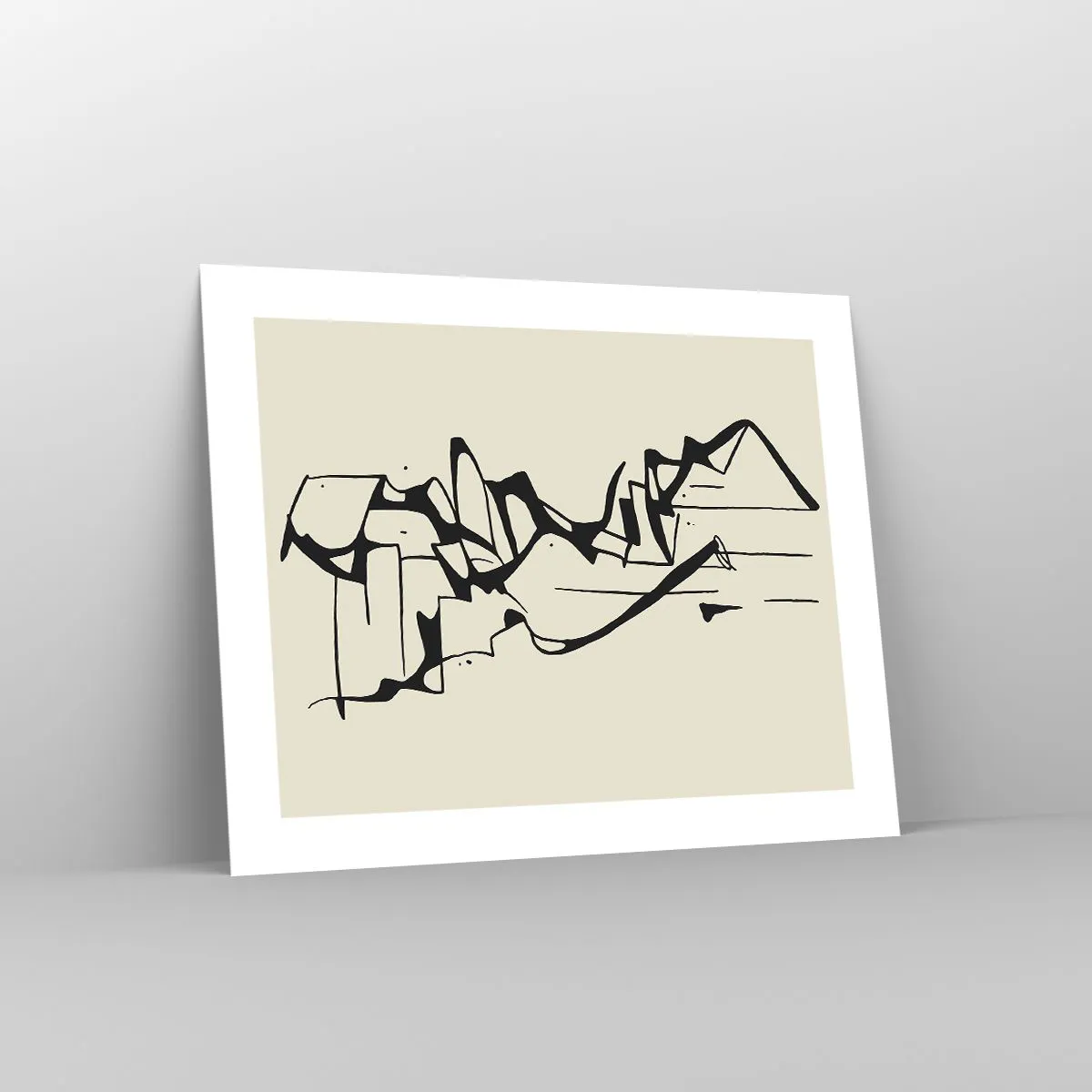 Affiche - Poster - Peut-être un paysage - 50x40 cm