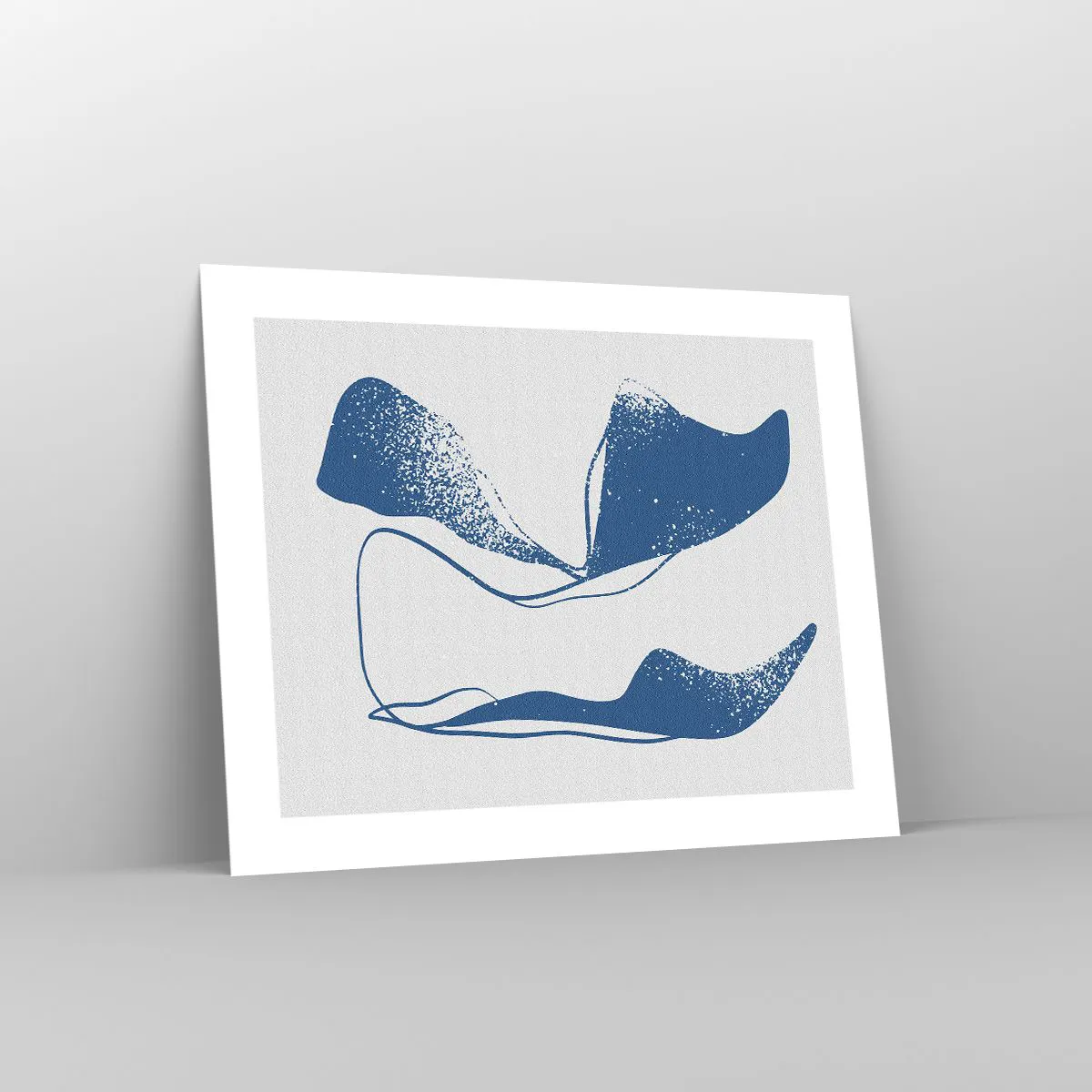 Poster - Geflügelte Abstraktion - 50x40 cm