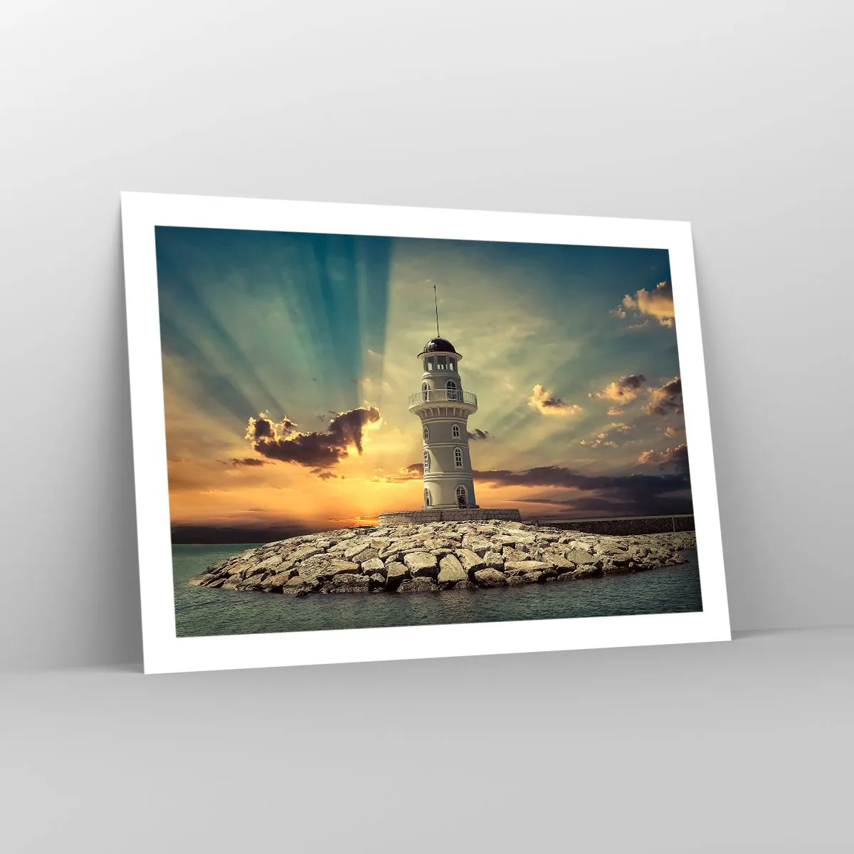 Poster - Light, Hope, Beauty - 70x50 cm