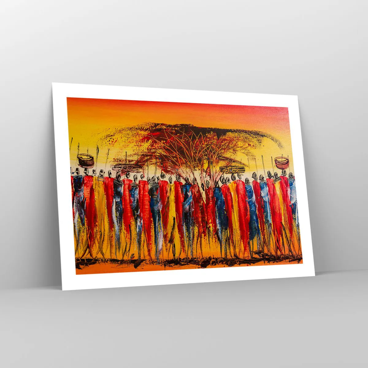 Plakát - Tam, tam, tam, tam jdou - 70x50 cm