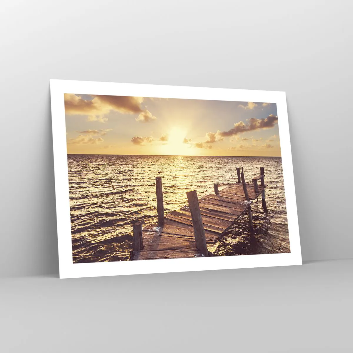 Poster - Das goldene Land der Sanftmut - 70x50 cm