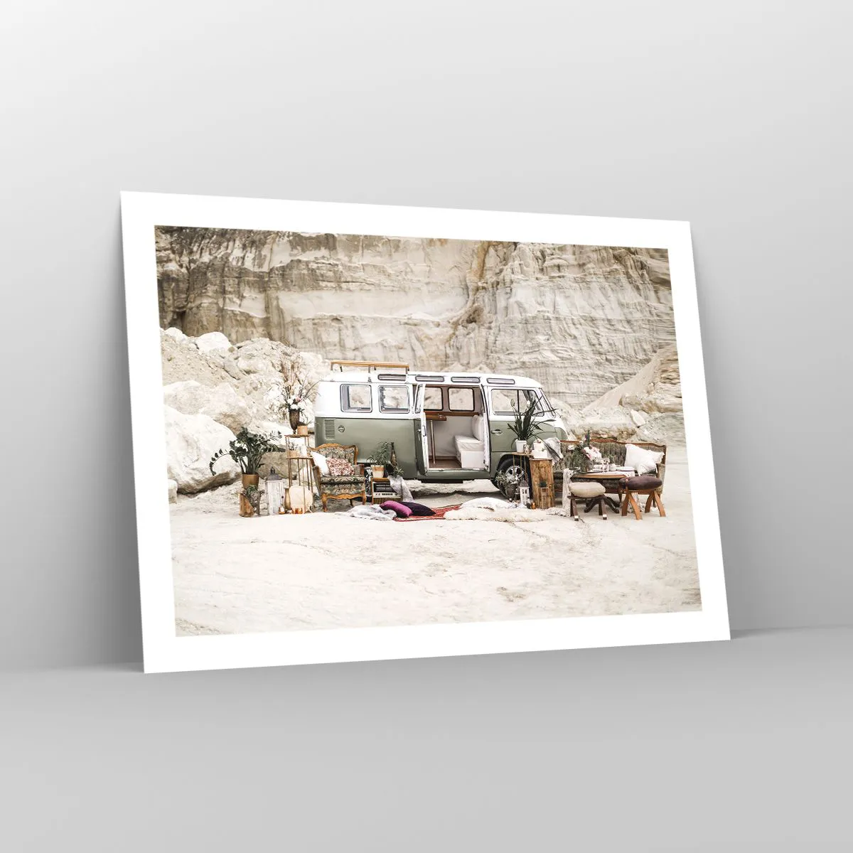 Poster - Es ist die Zeit, die Reise zu beginnen - 70x50 cm