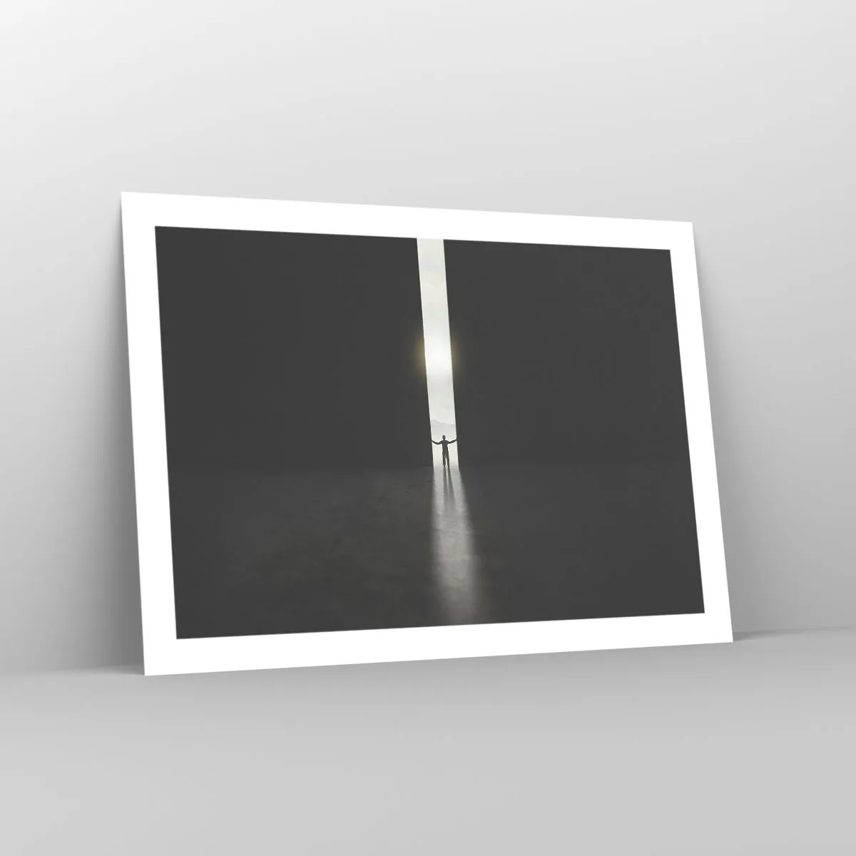 Poster - Step to Bright Future - 70x50 cm