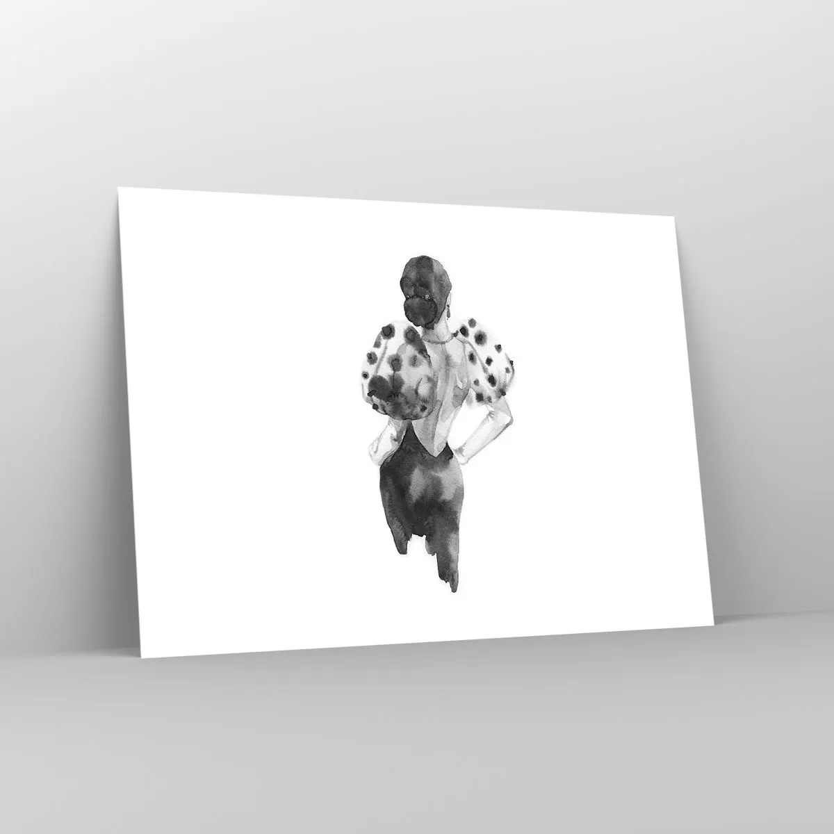 Poszter - Egyenesen elsétált mellettem - 70x50 cm