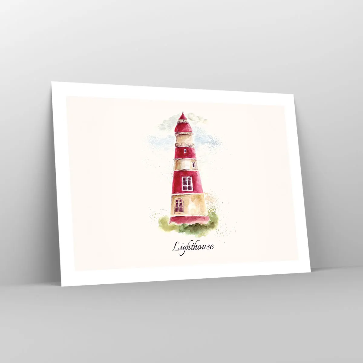 Poster - Around It the Weather Is Always Nice - 70x50 cm