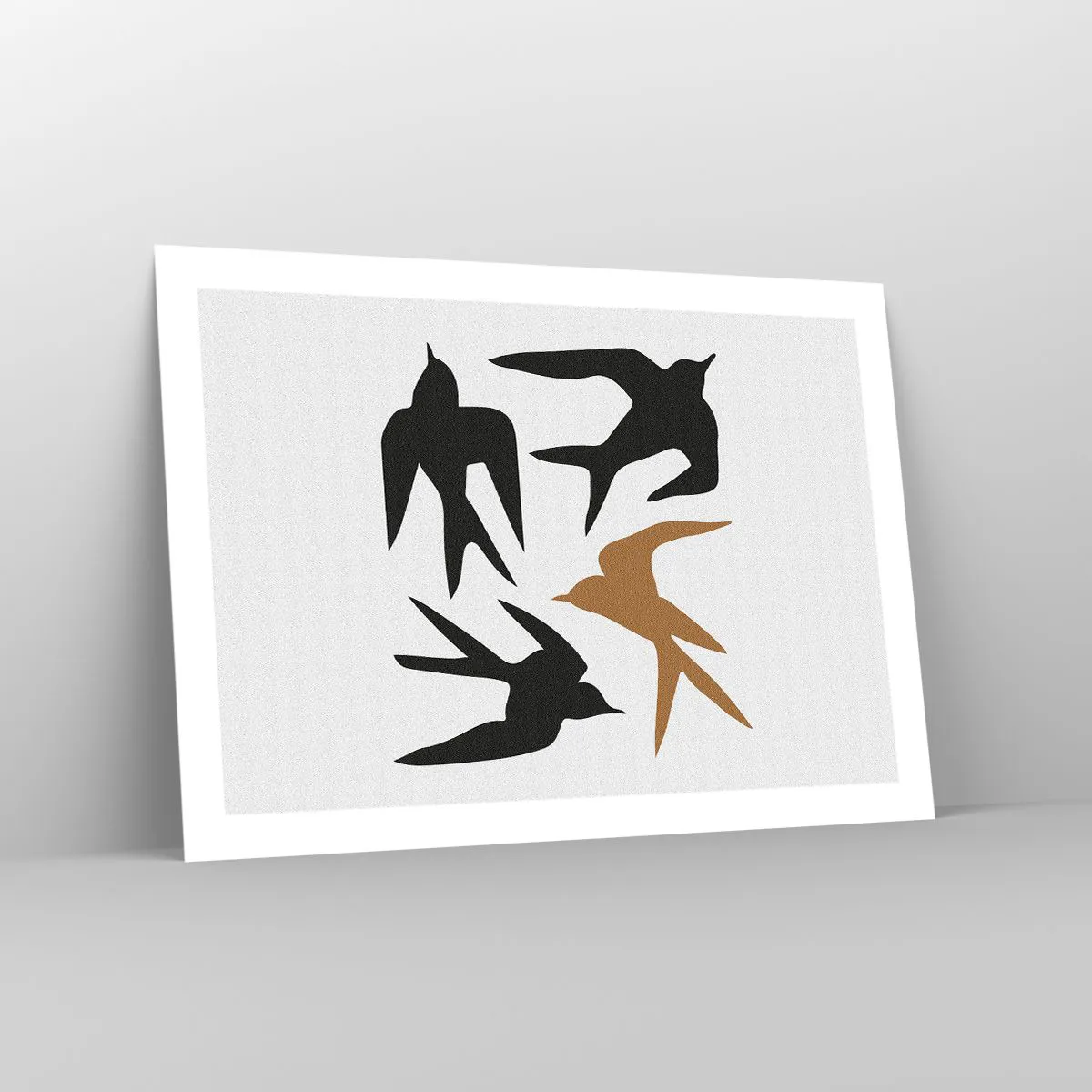 Poster - Swallows at Play - 70x50 cm