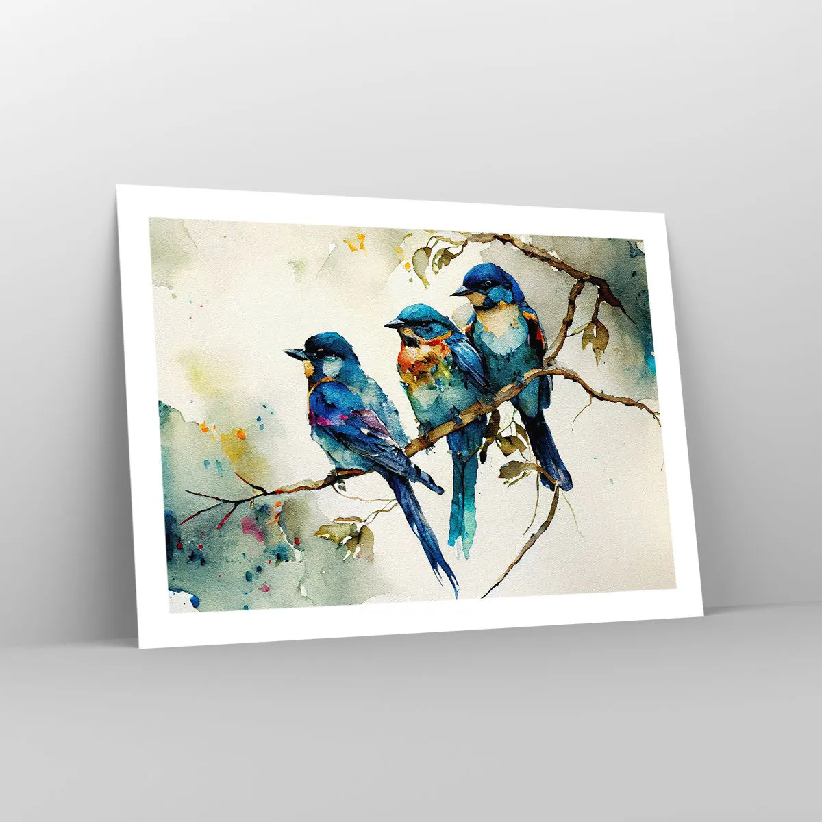 Poster - Is hij boos geworden? - 70x50 cm