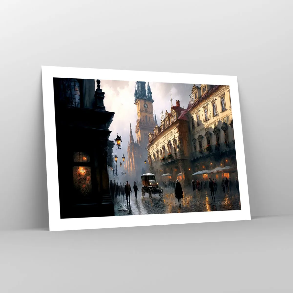 Plakat - Czar praskiego wieczoru - 70x50 cm
