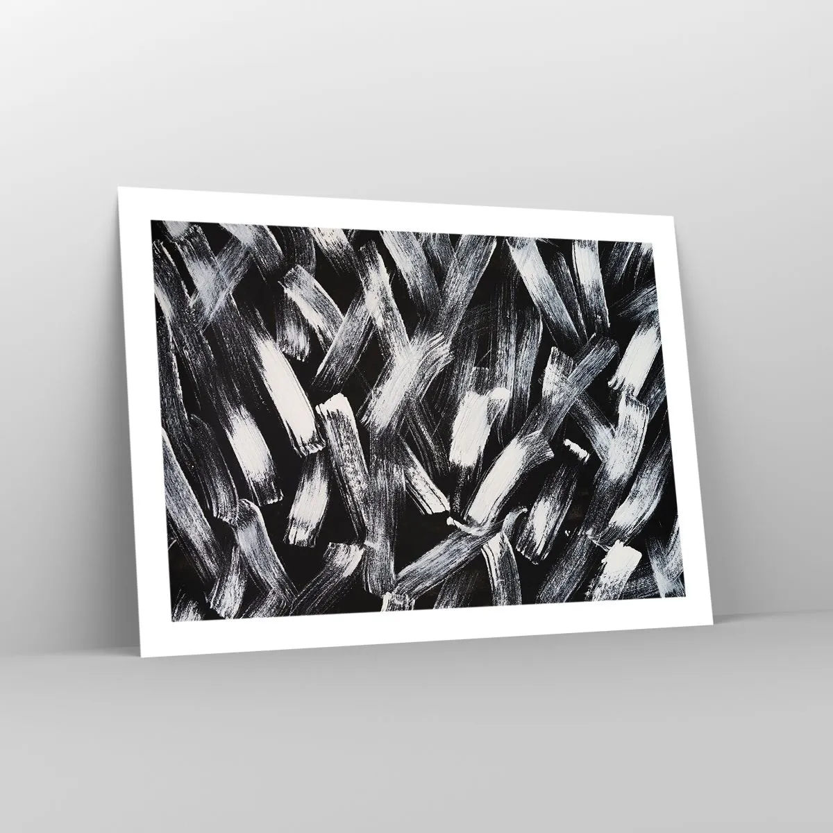 Poster - Abstraktion im industriellen Geist - 70x50 cm