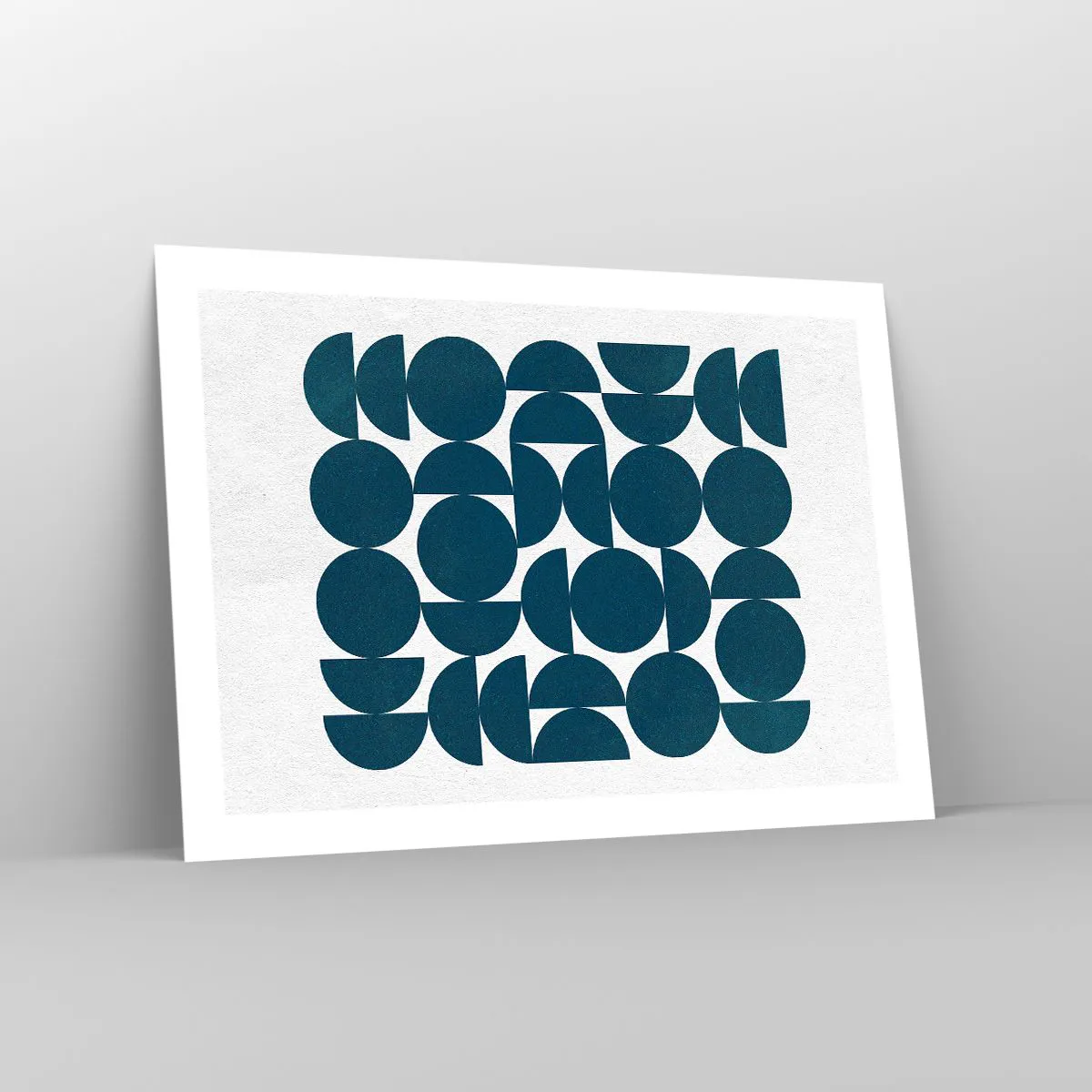 Poszter - Körök és félkörök - 70x50 cm