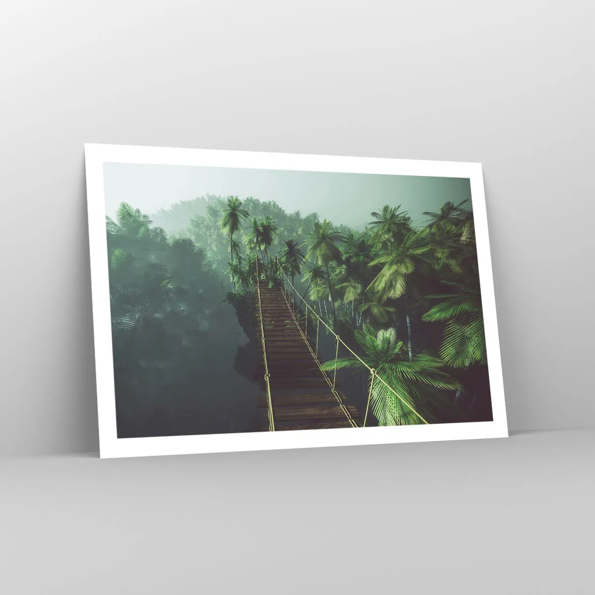 Plakat - Nad kipielą zieleni - 91x61 cm