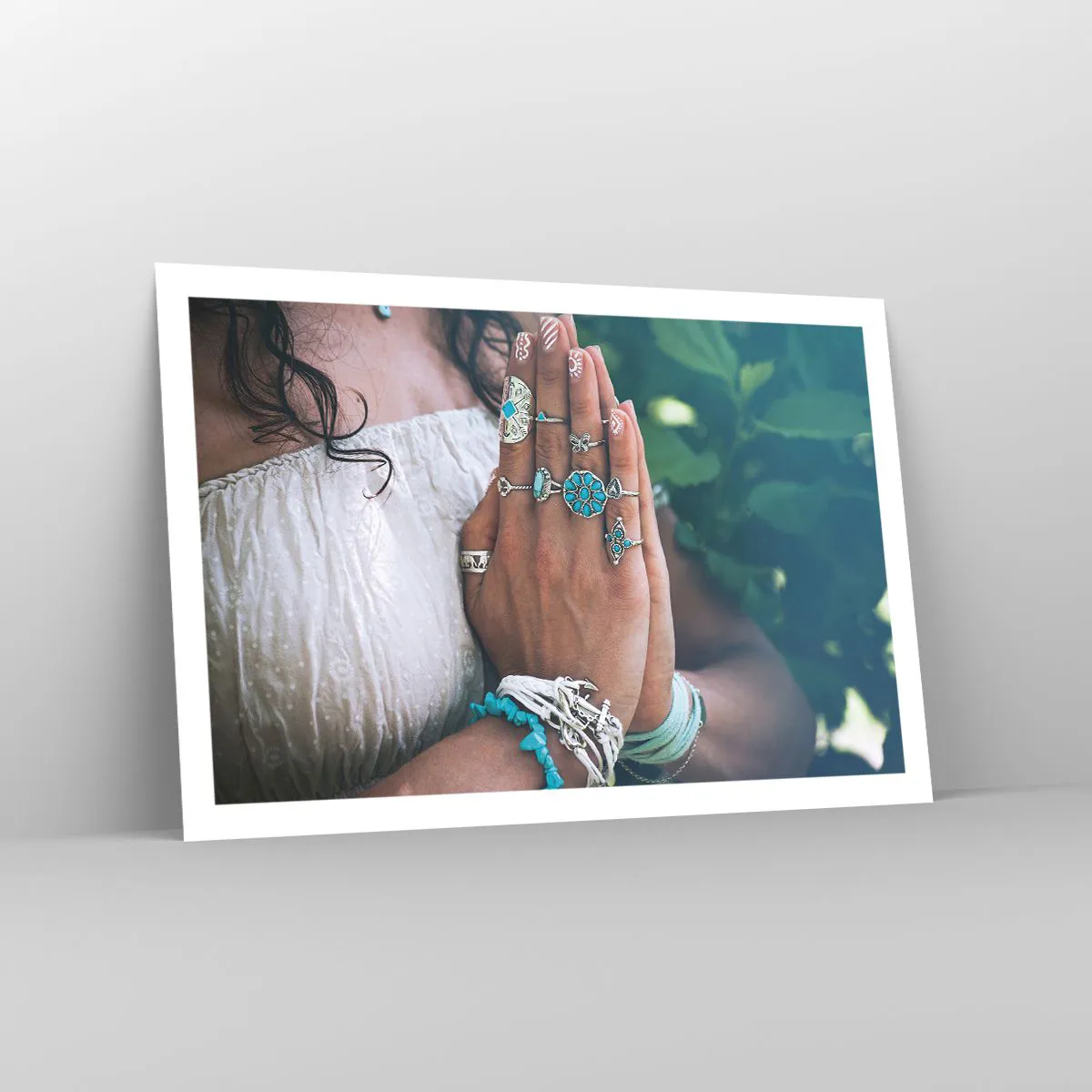 Poszter - Üdvözöljük a lét középpontjában - 91x61 cm