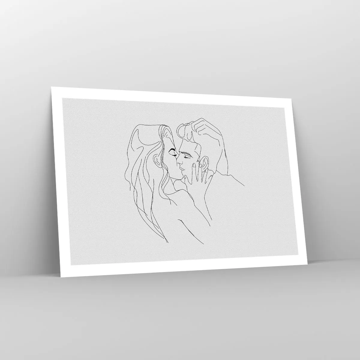 Poster - With the Same Line - 91x61 cm