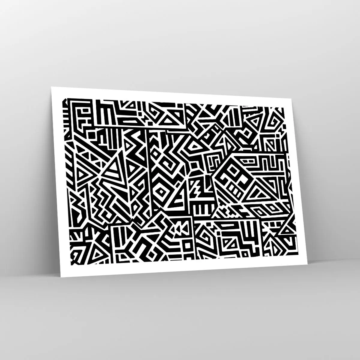 Poster - Pre-Columbiaanse compositie - 91x61 cm