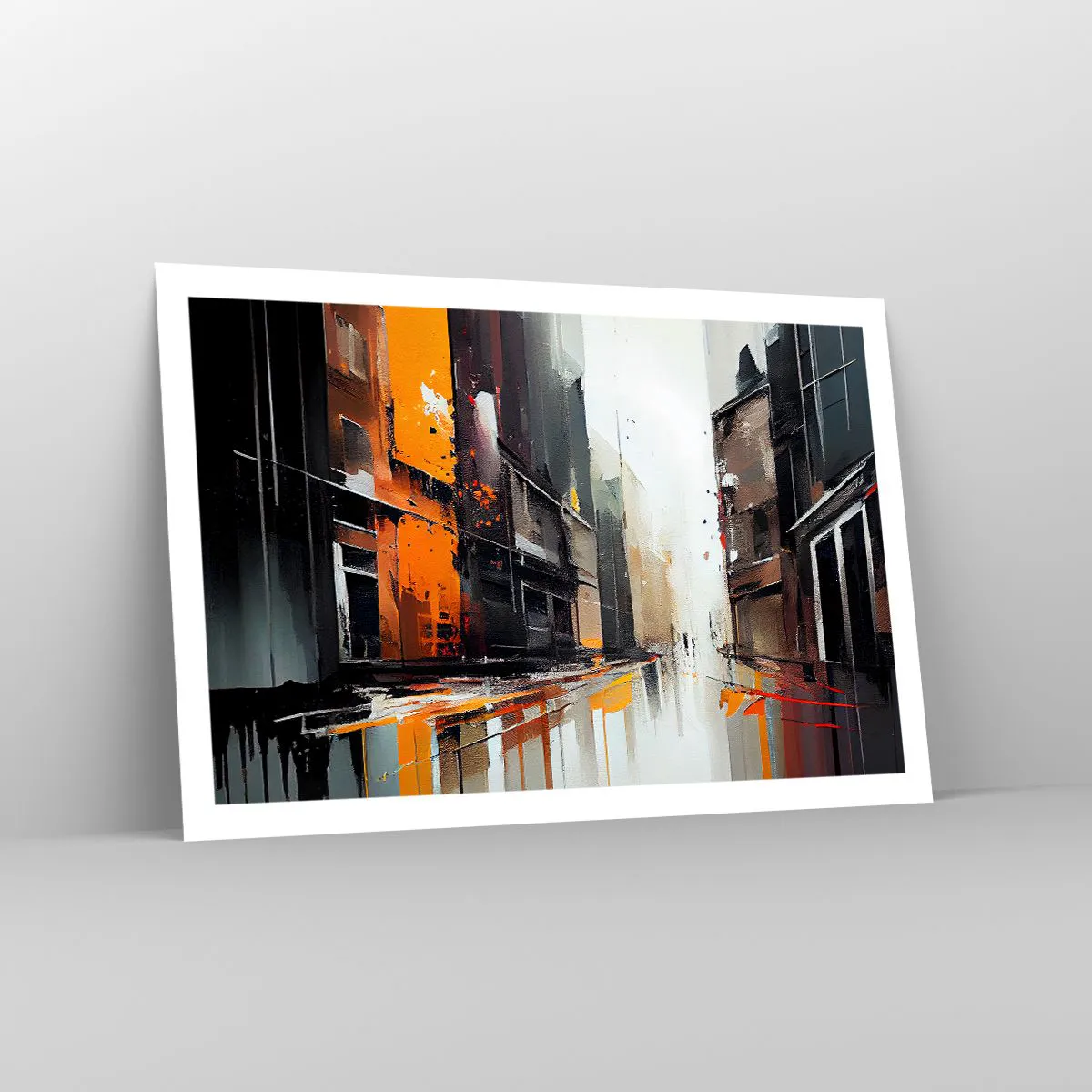 Poster - Regnerischer Tag - 91x61 cm