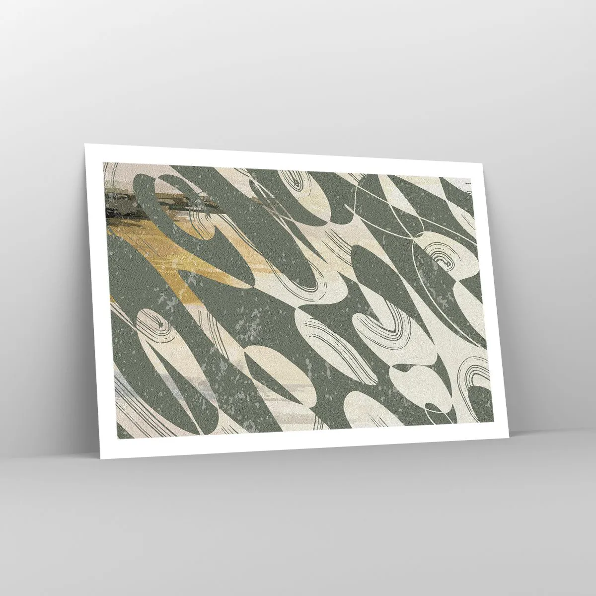 Poster - Ritmische abstractie - 91x61 cm