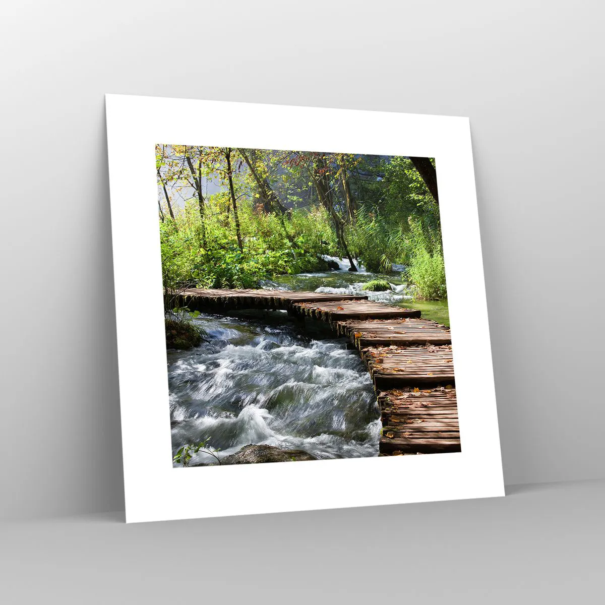 Poszter - A habzó zuhatag felett - 30x30 cm