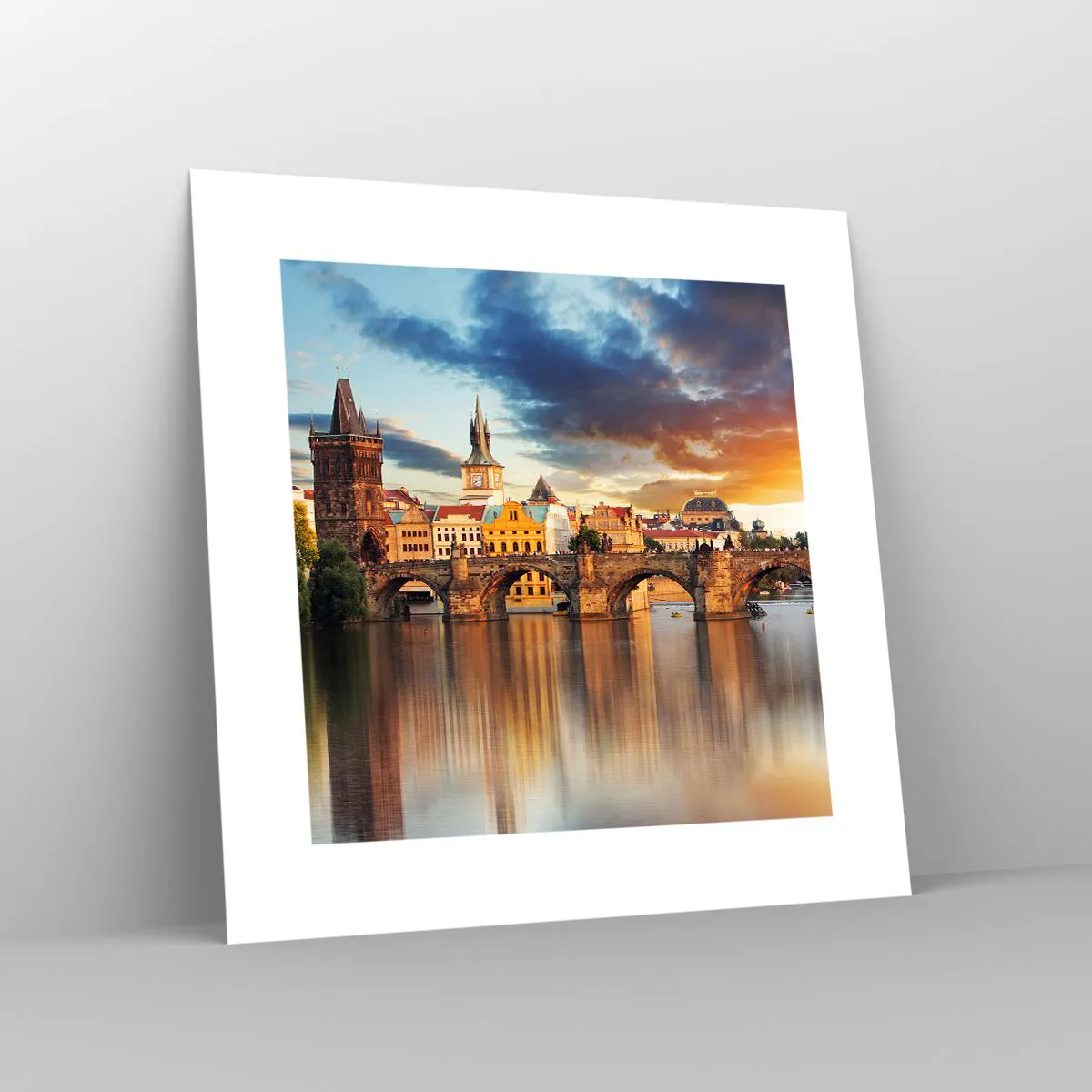 Plakat - Smukt for evigt - 30x30 cm