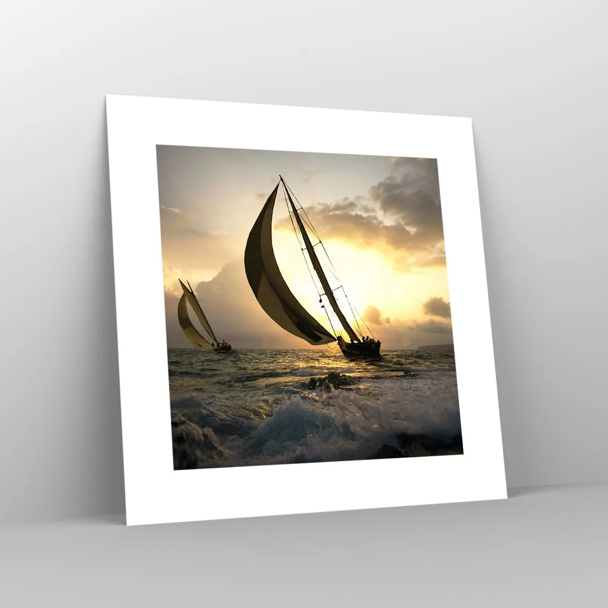 Poster - Vânt în jos și în sus - 30x30 cm