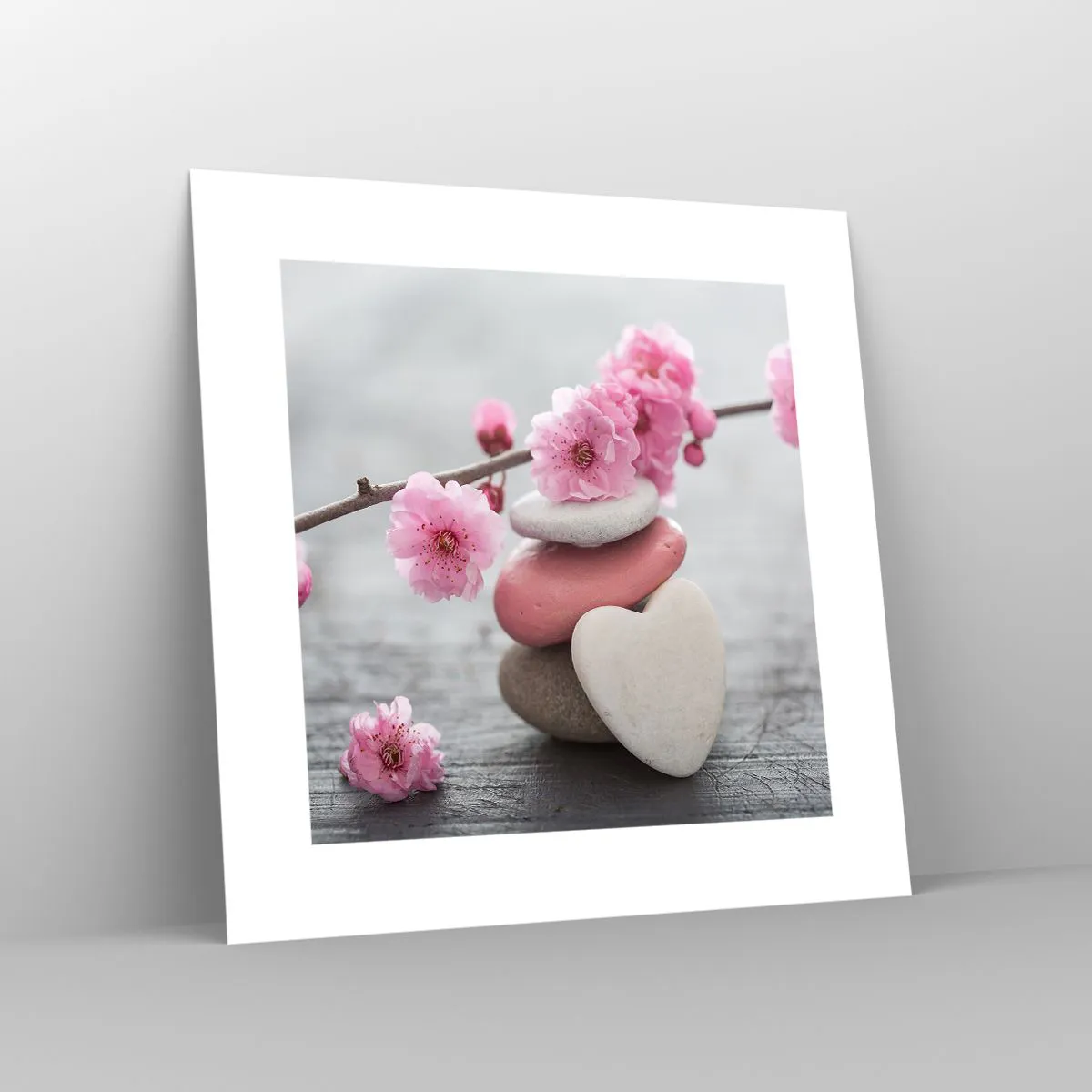 Poster - Bliss with Cherry Blossom - 30x30 cm