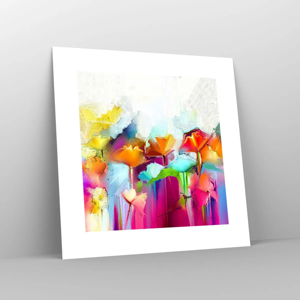 Poster - Rainbow Has Bloomed - 30x30 cm