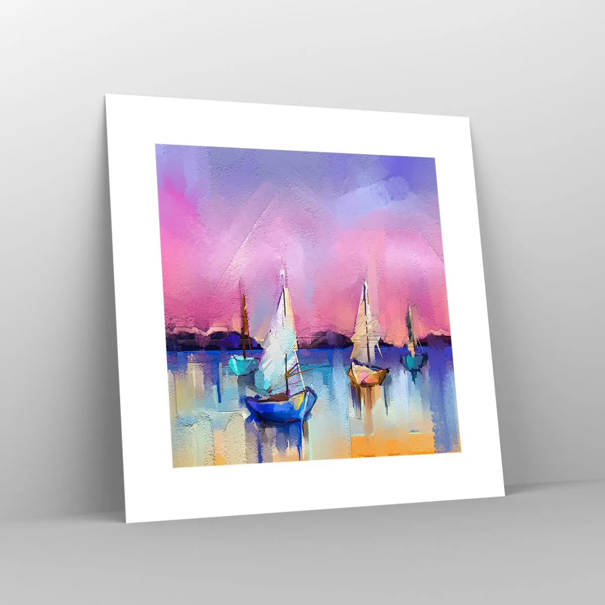 Plakát - Směr: široké vody - 30x30 cm