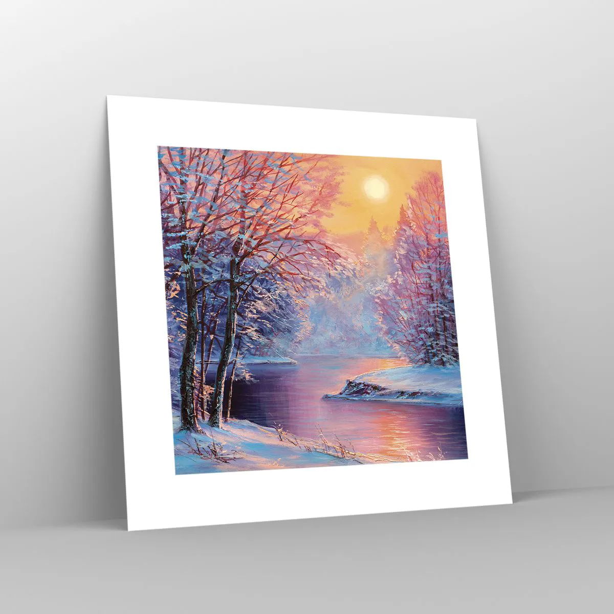 Poszter - A tél árnyalatai - 30x30 cm