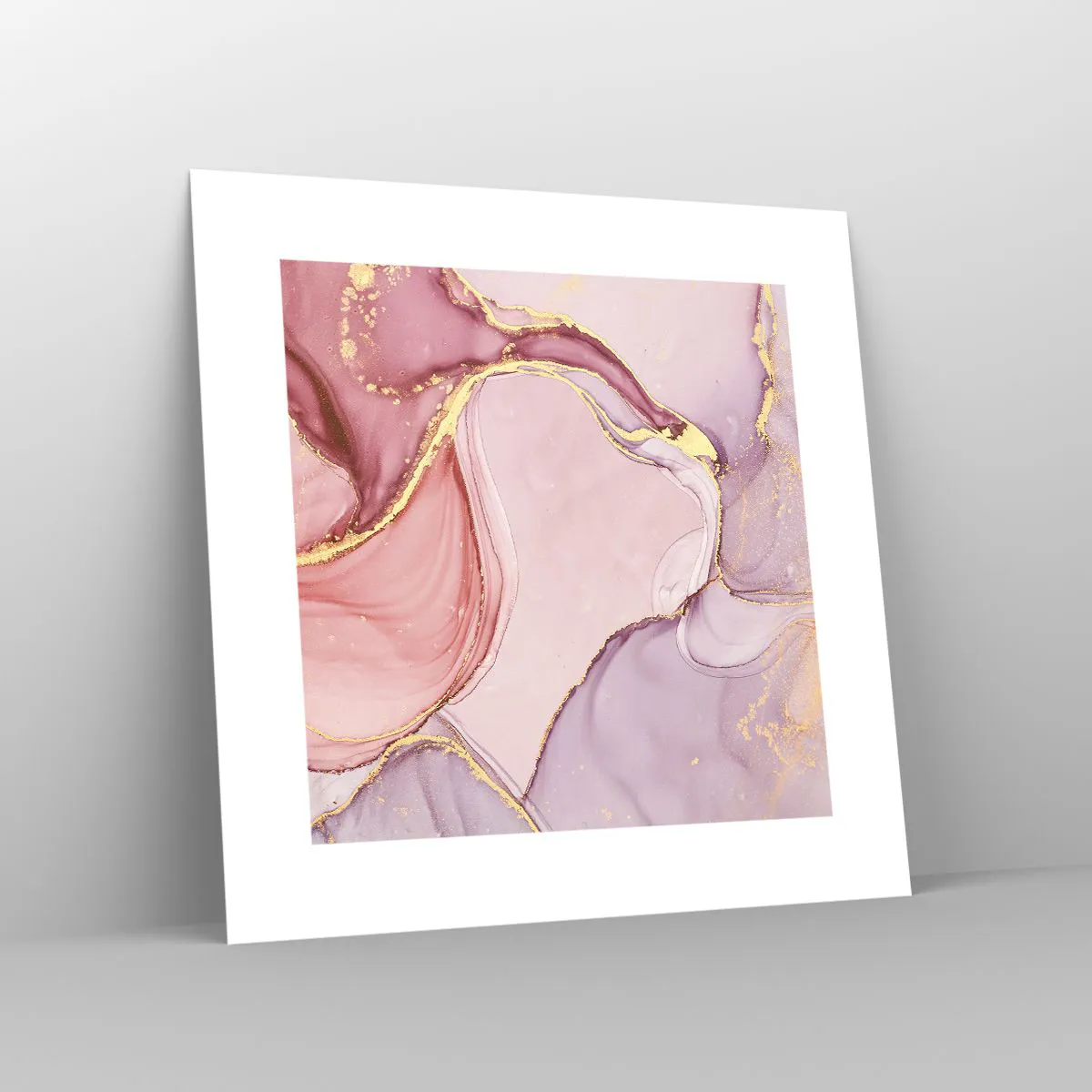 Pôster - Carícia das cores - 30x30 cm