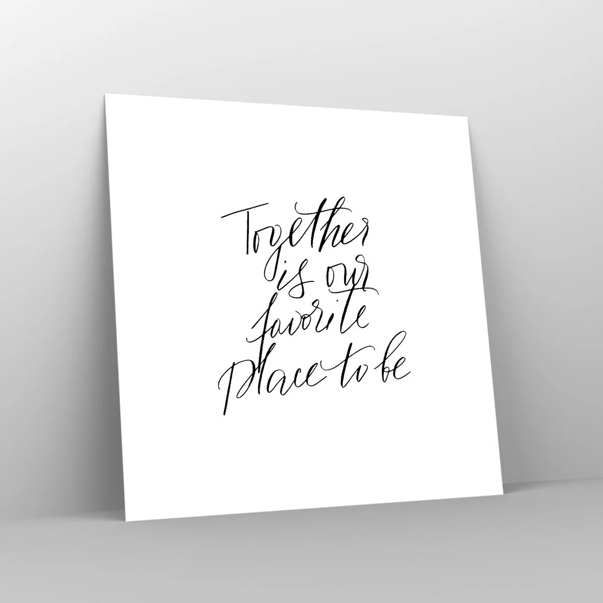 Poszter - Te is érzed? - 30x30 cm