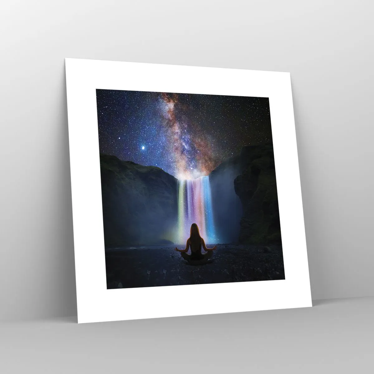 Póster - Armonía absoluta - 30x30 cm