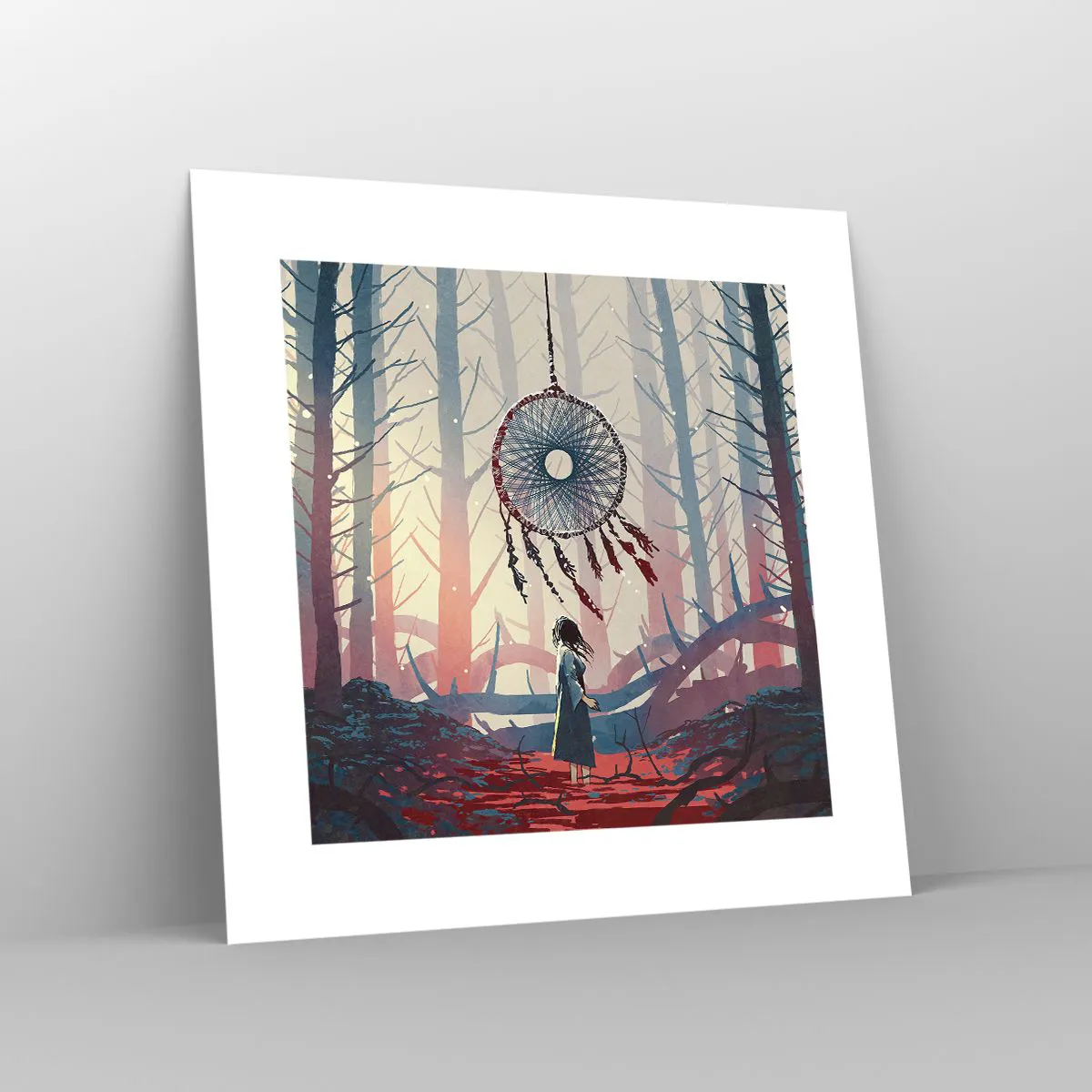 Poster - Geheimes Glücksritual - 30x30 cm