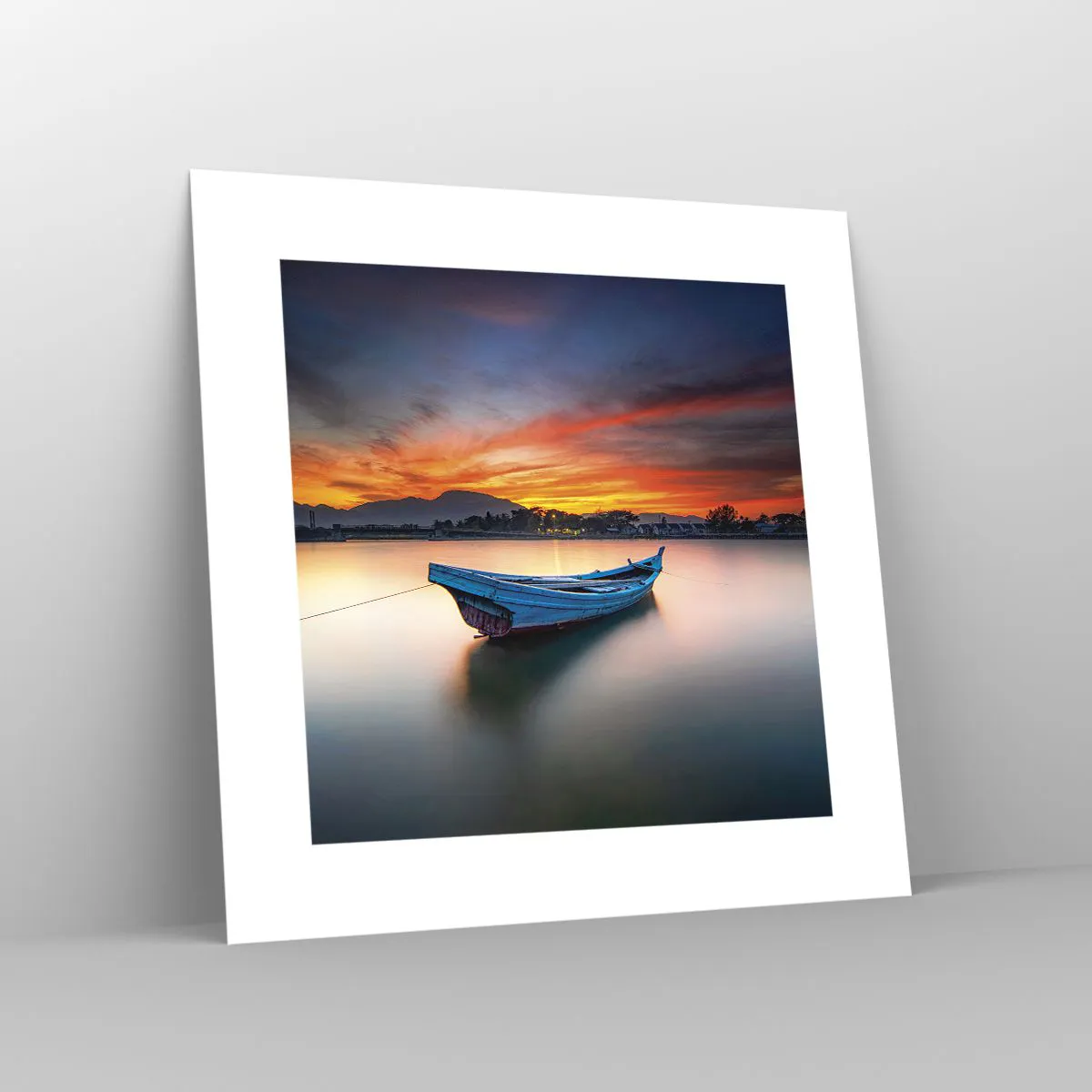 Affisch - Det kommer en god natt - 30x30 cm