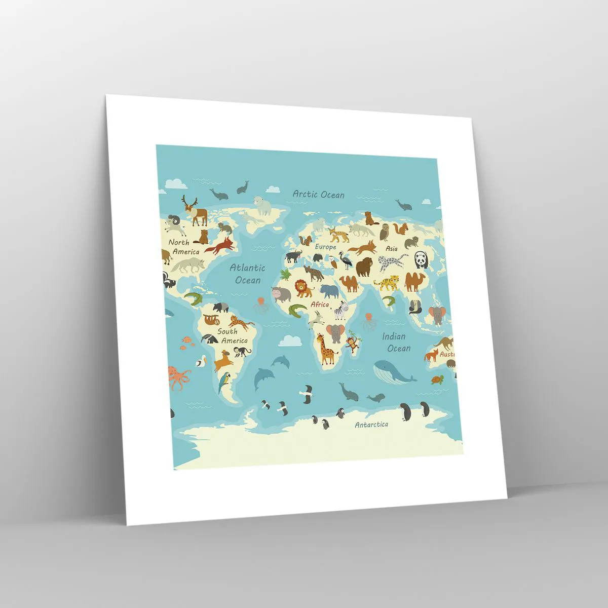 Poszter - Jó szomszédok - 30x30 cm