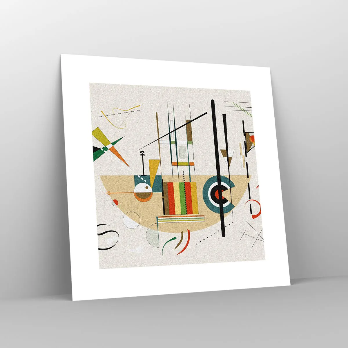 Póster - Y el mundo ríe - 30x30 cm