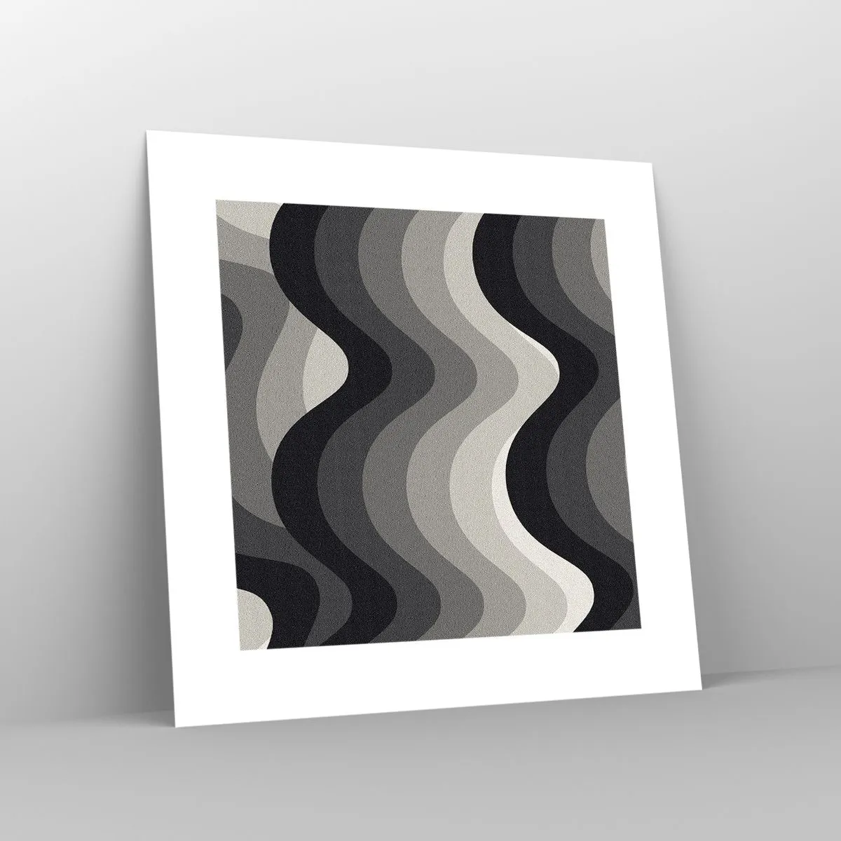 Poster - Eine Welle nach der anderen - 30x30 cm