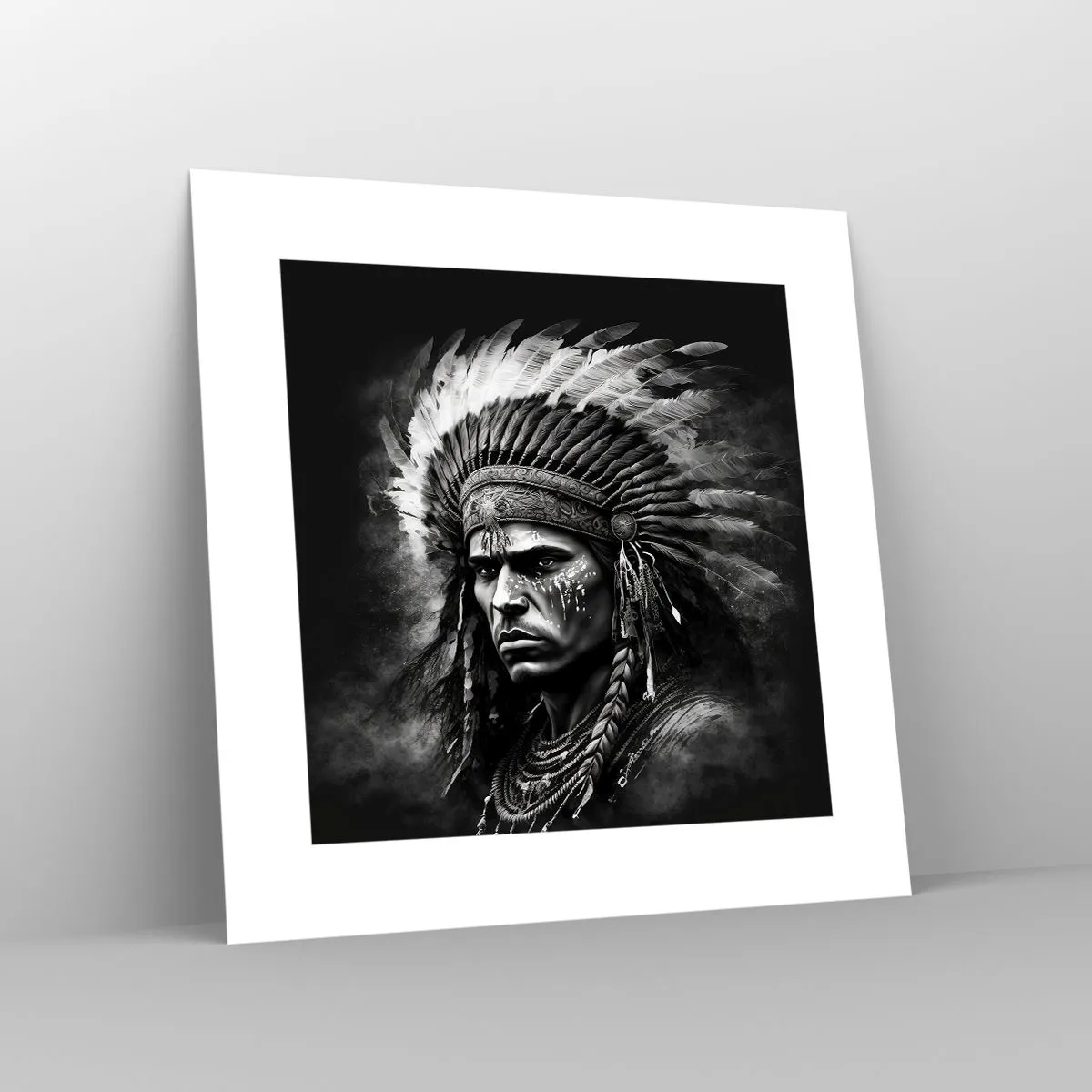 Poster - Conducător și luptător - 30x30 cm