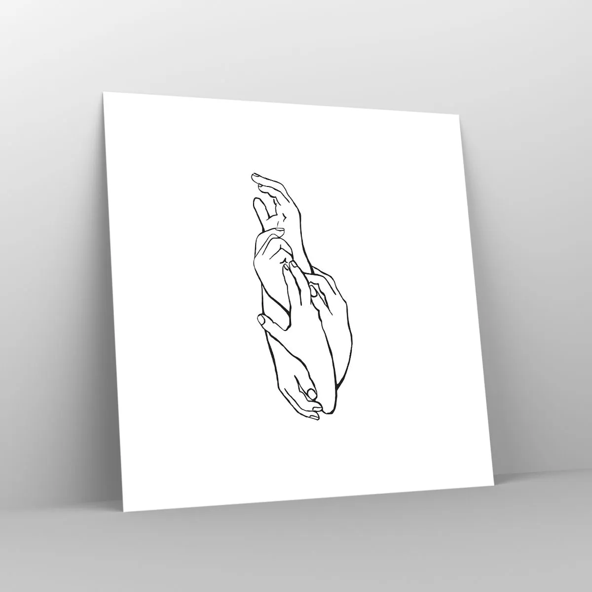 Affiche - Poster - Bon contact - 30x30 cm