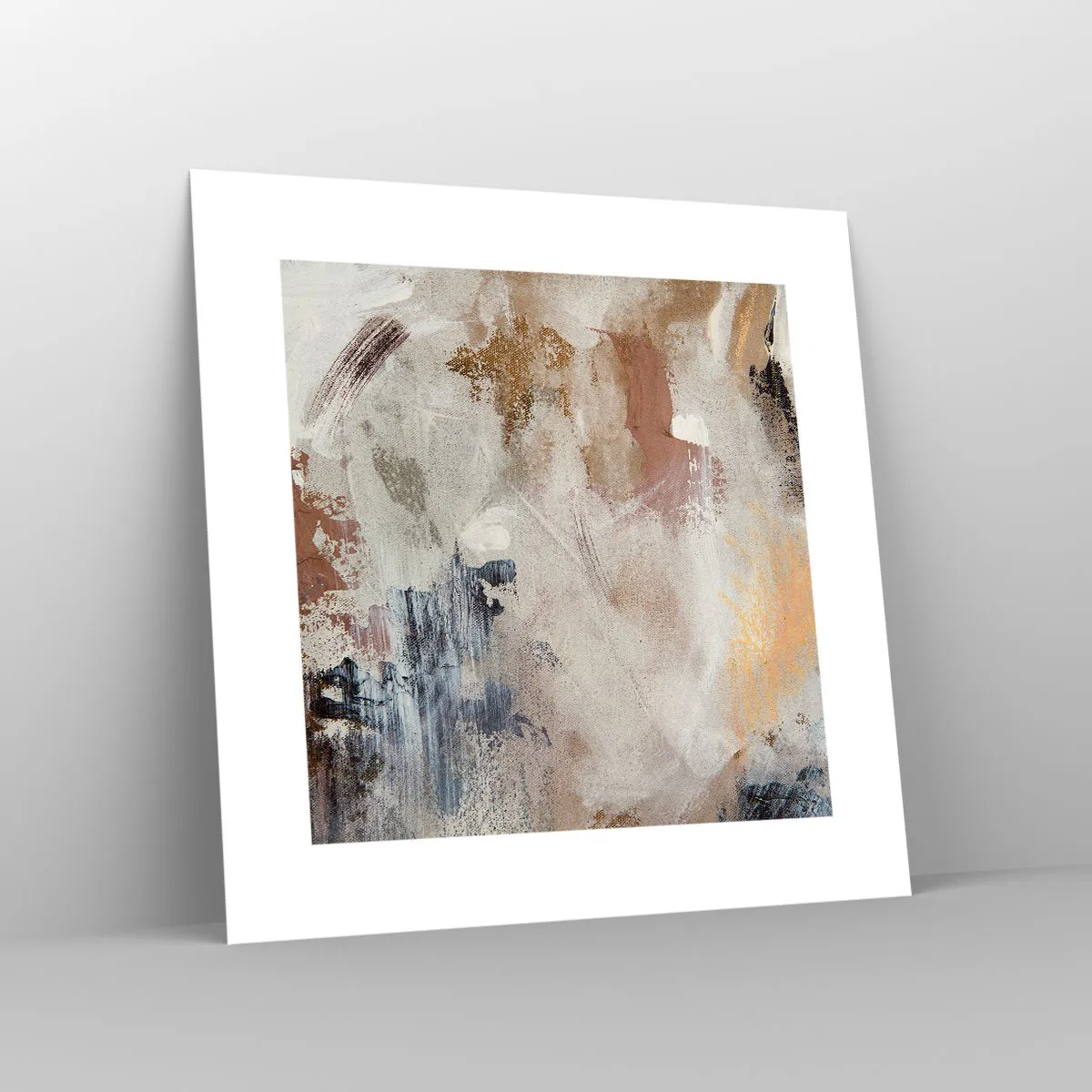 Plakat - Abstrakcja zamglona - 30x30 cm