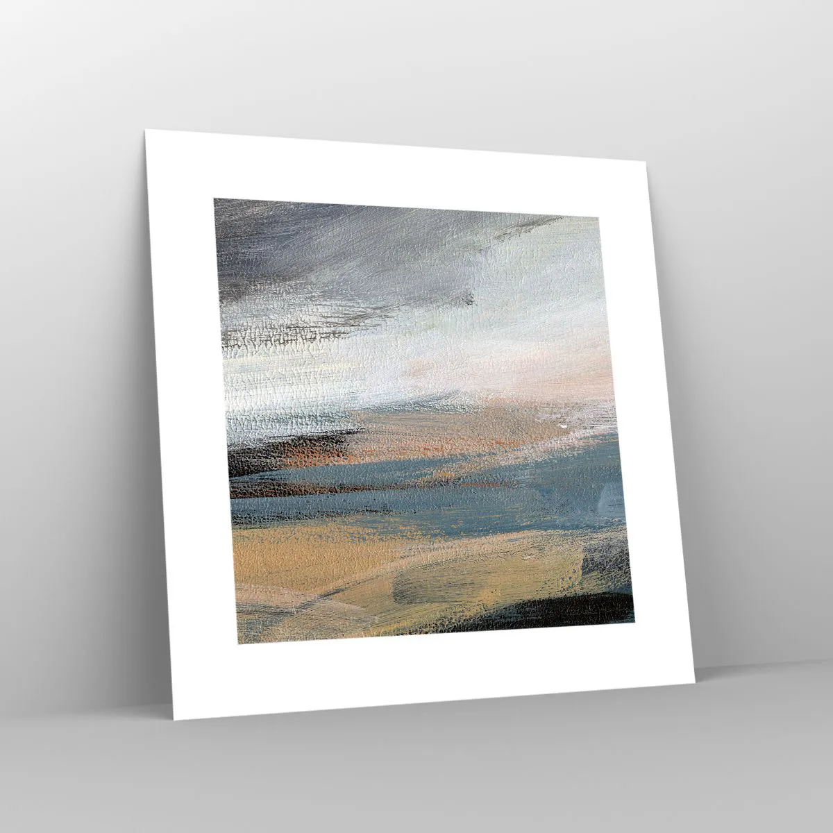 Poster - Abstract: Northern Landscsape - 30x30 cm