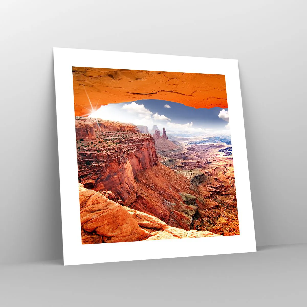 Poster - Sculptat de natura însăși - 40x40 cm