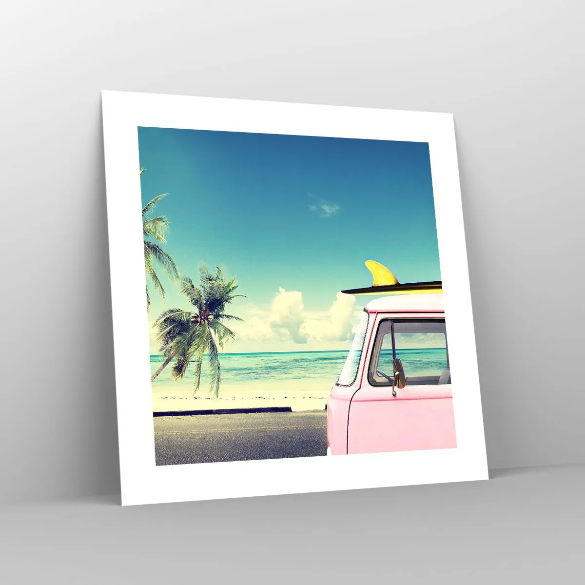 Poszter - Ideje elkezdeni a nyaralást - 40x40 cm