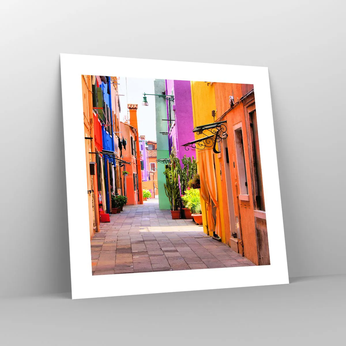 Poster - Angolo multicolore - 40x40 cm