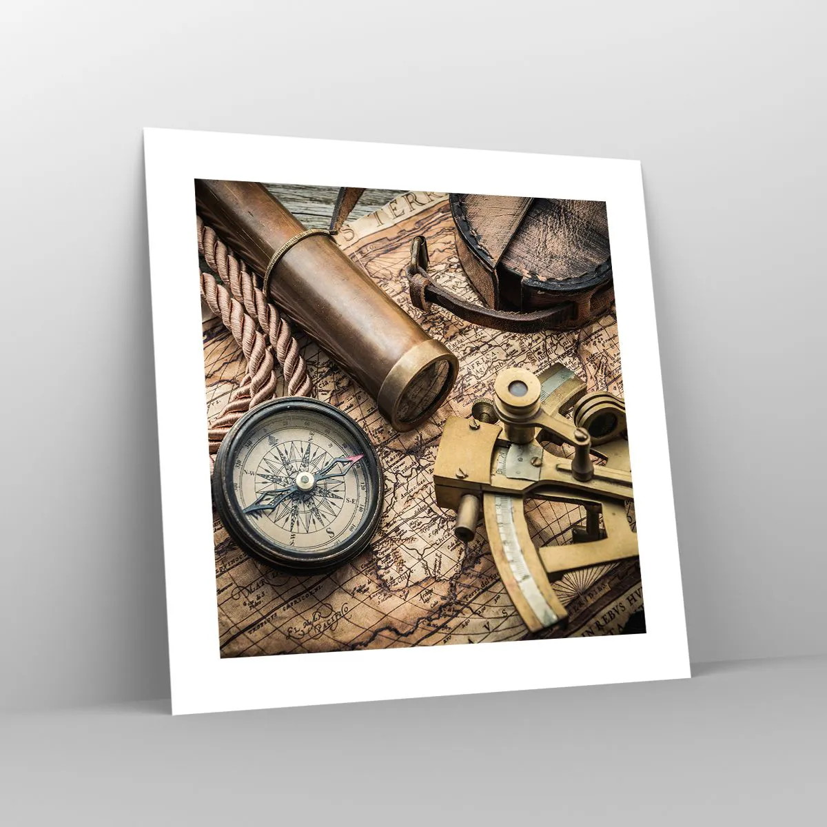 Póster - Establecer un rumbo - 40x40 cm