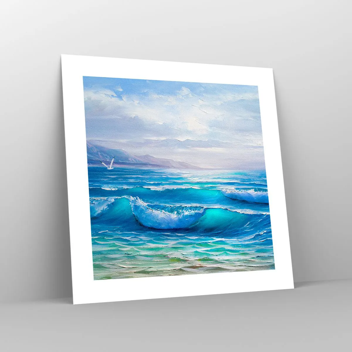 Affiche - Poster - Il apporte un soulagement - 40x40 cm