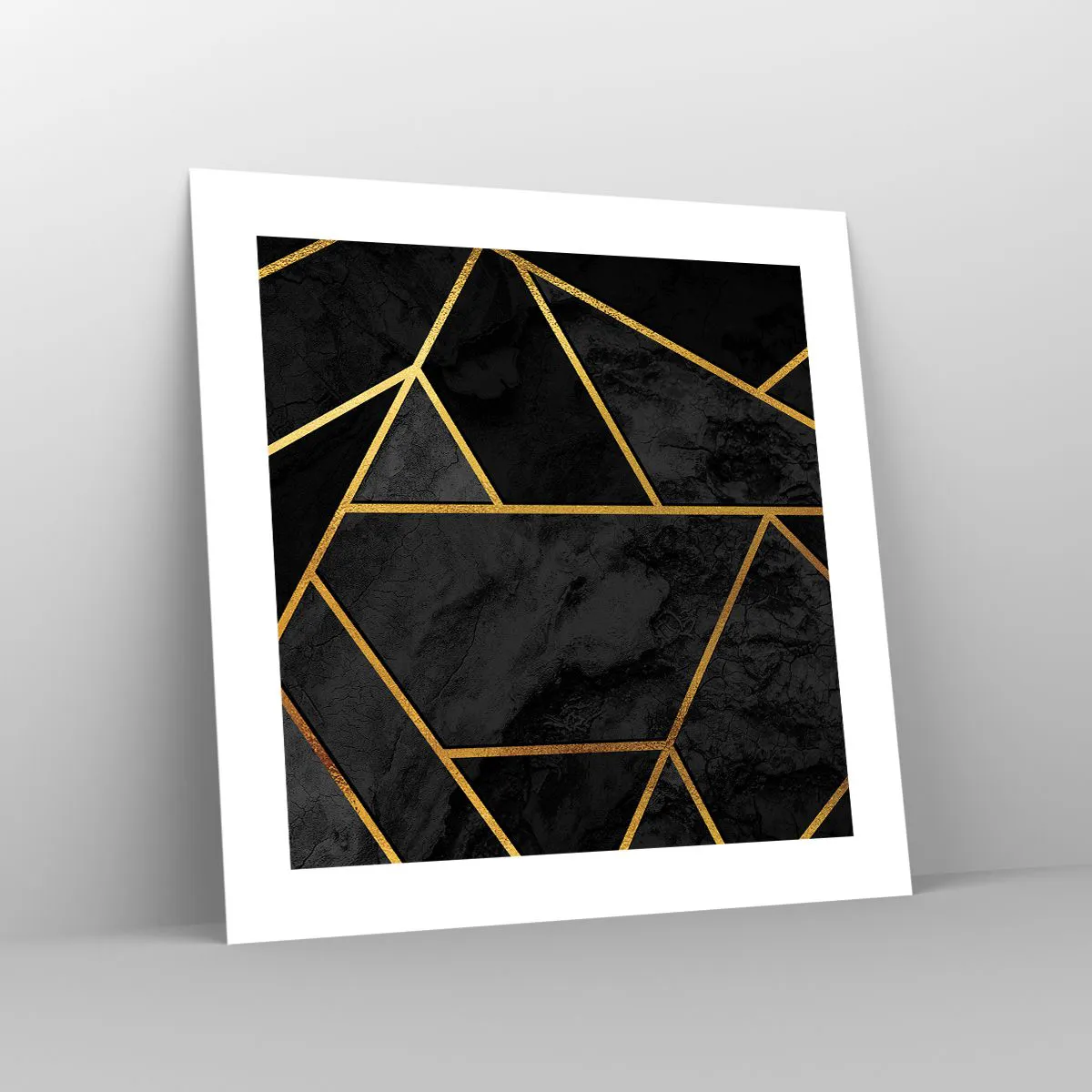 Plakat - Mrok i blask - 40x40 cm