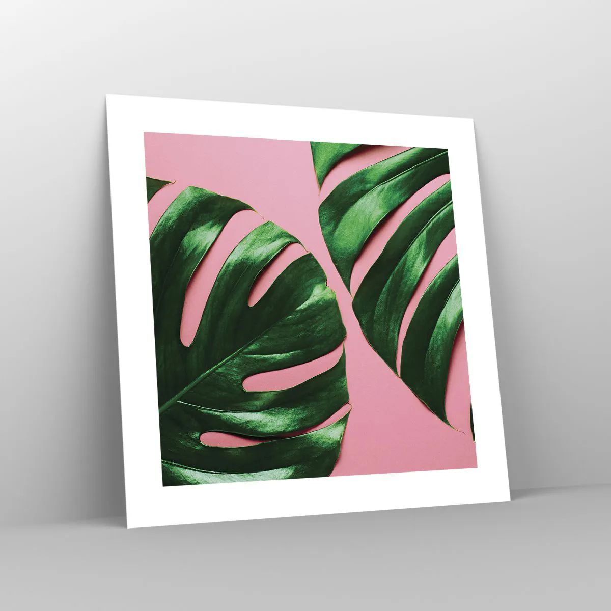 Plakat - Grønt rendez-vous - 40x40 cm