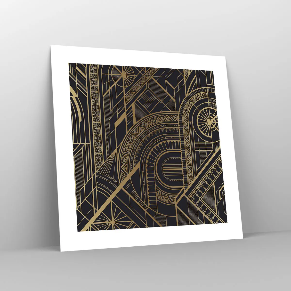 Affiche - Poster - Concept, idée, plan - 40x40 cm