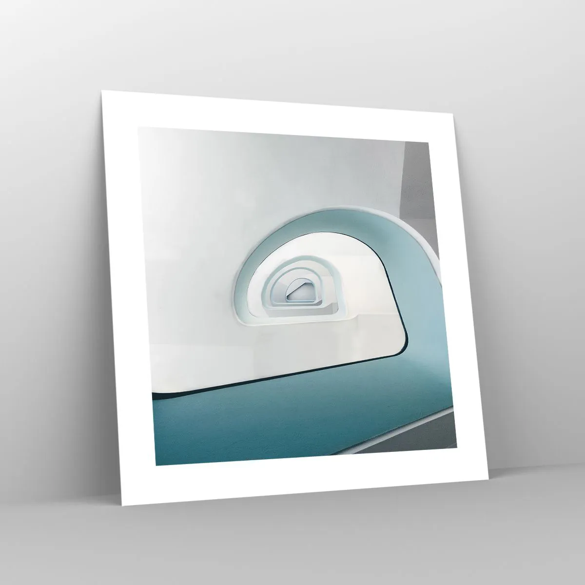 Poster - Blu fino in fondo - 40x40 cm