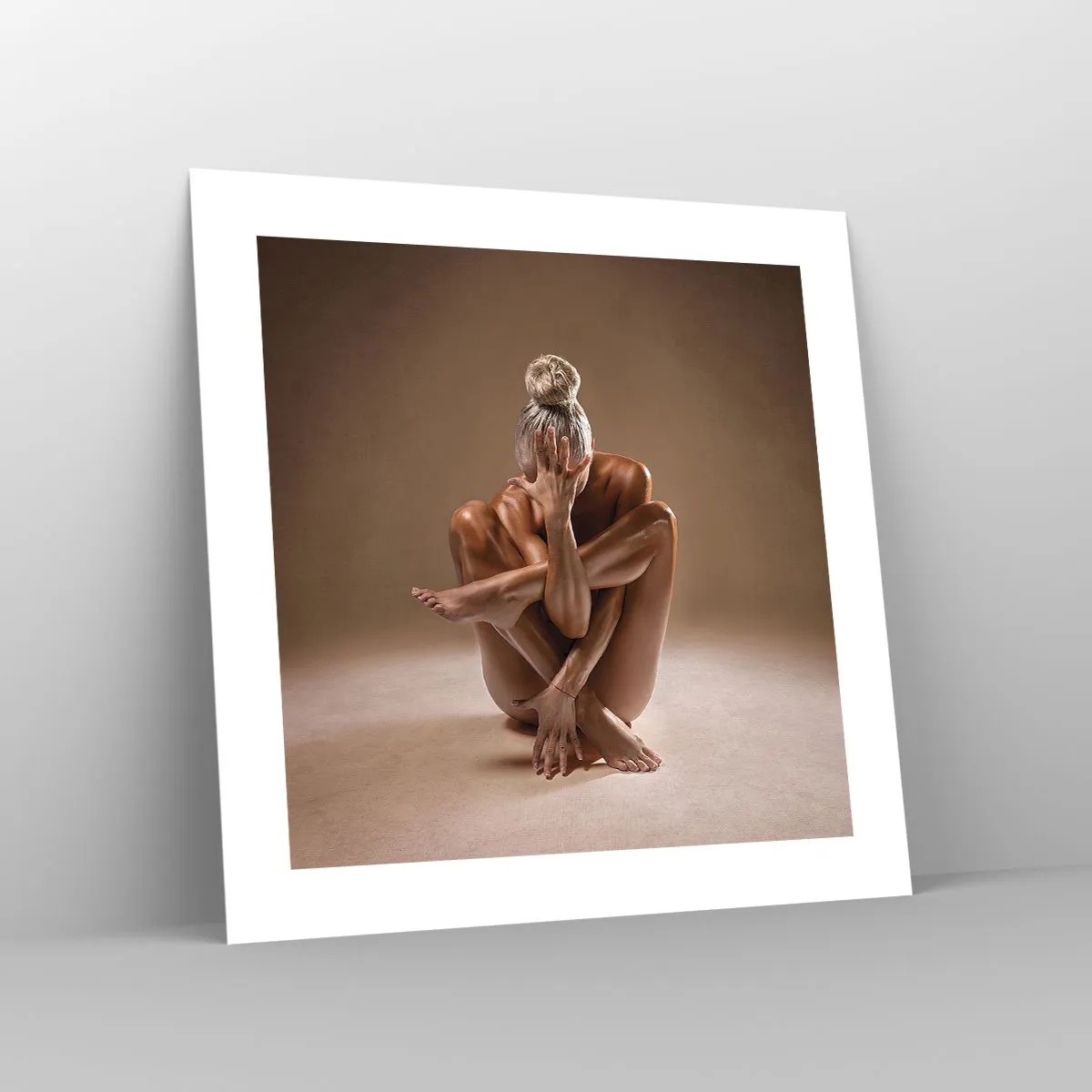 Plakat - Enhed mellem krop og ånd - 40x40 cm