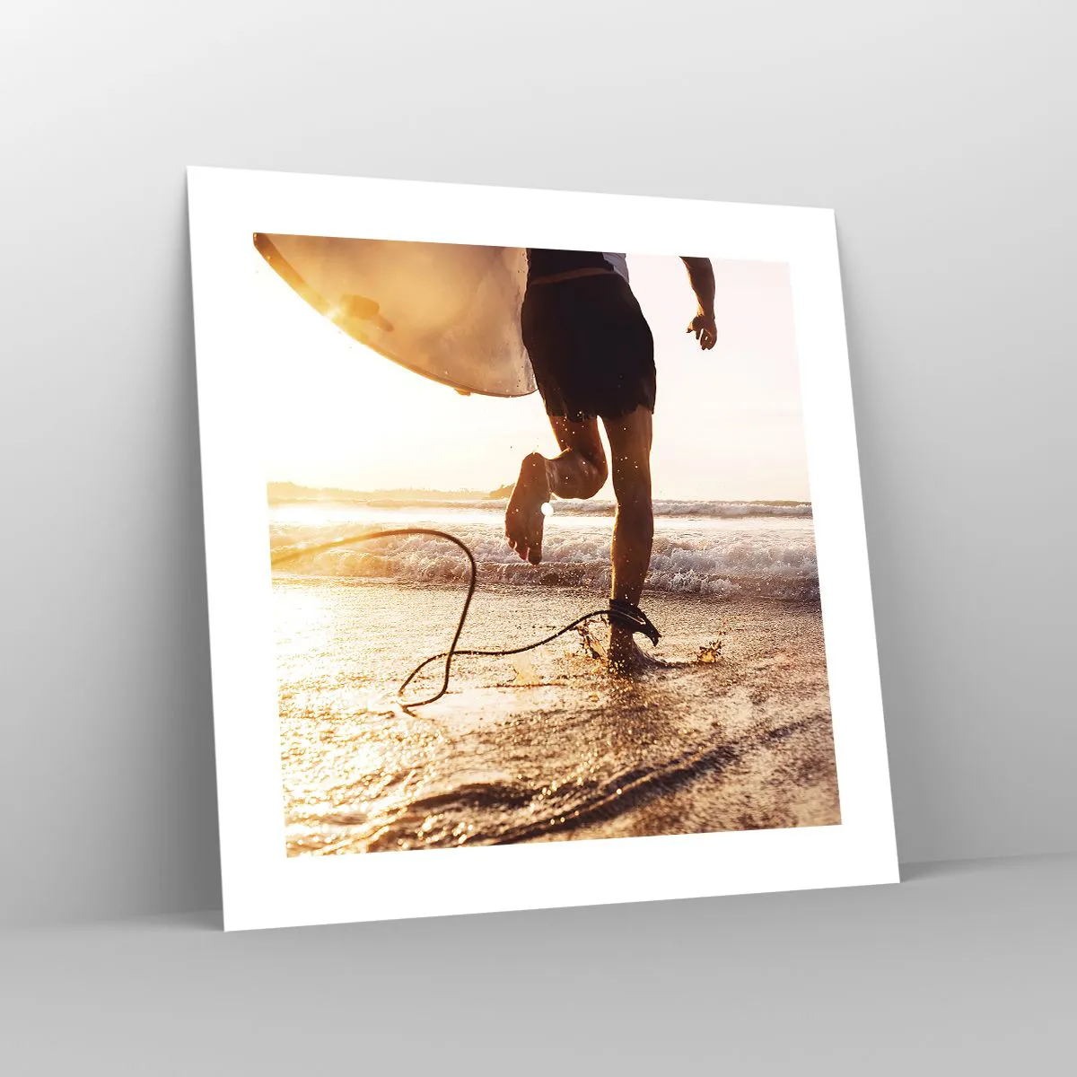 Pôster - Encontro das ondas - 40x40 cm